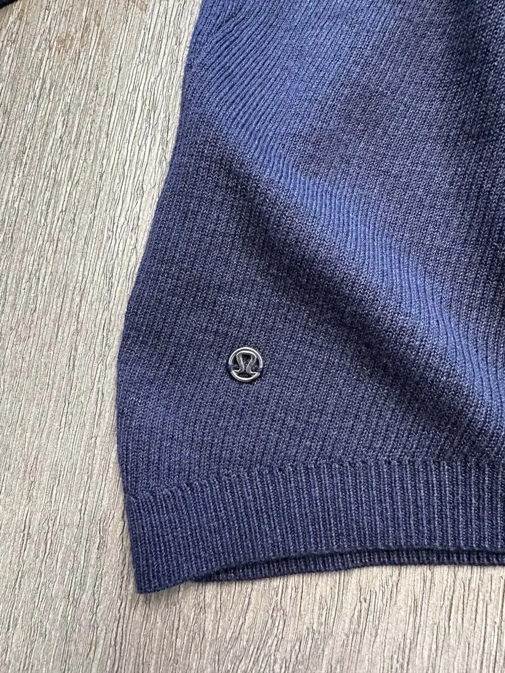 Lululemon Cabin Yogi Reversible Cashmere Blend Open Cardigan Wrap